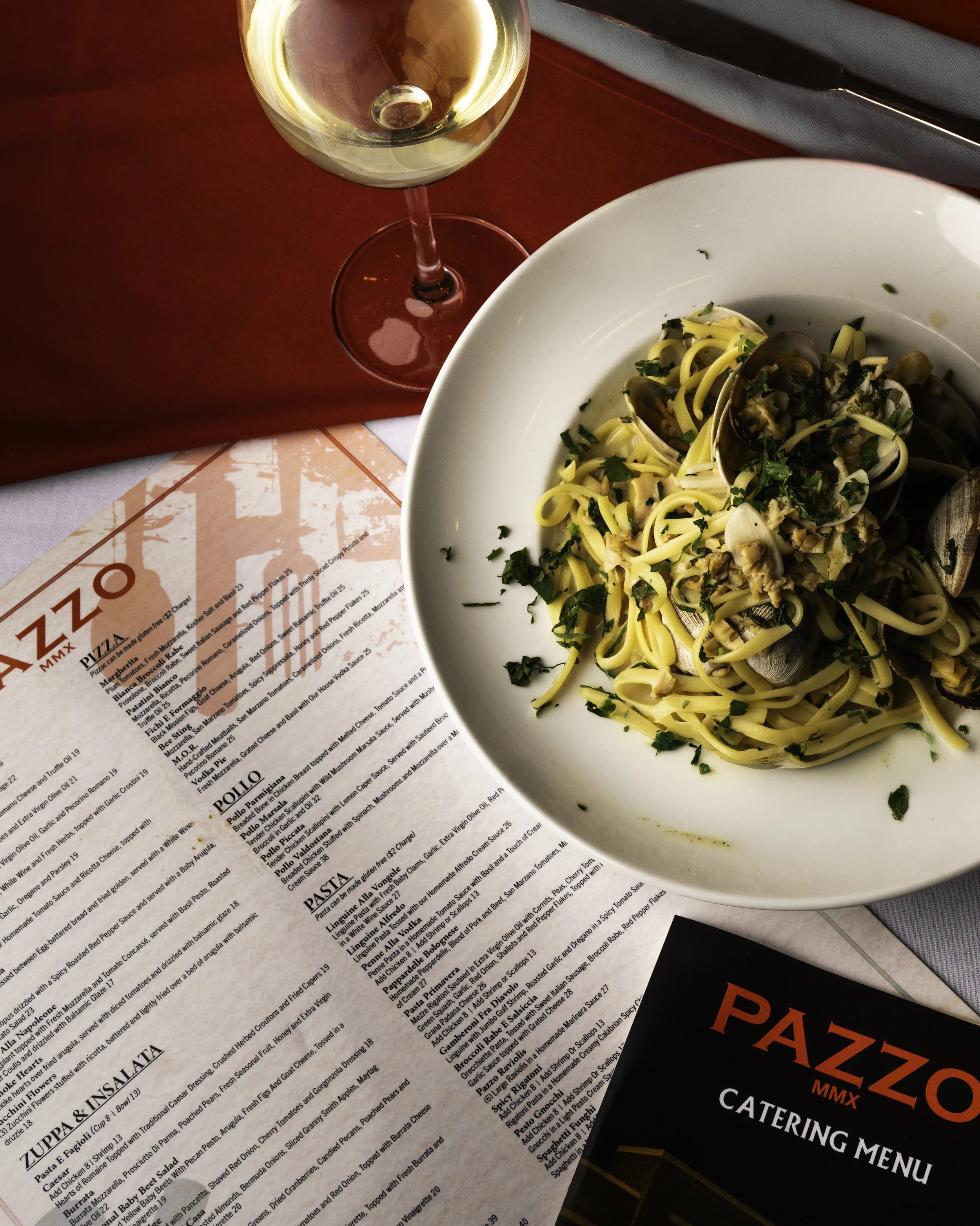 Pazzo | Menu — Pazzo